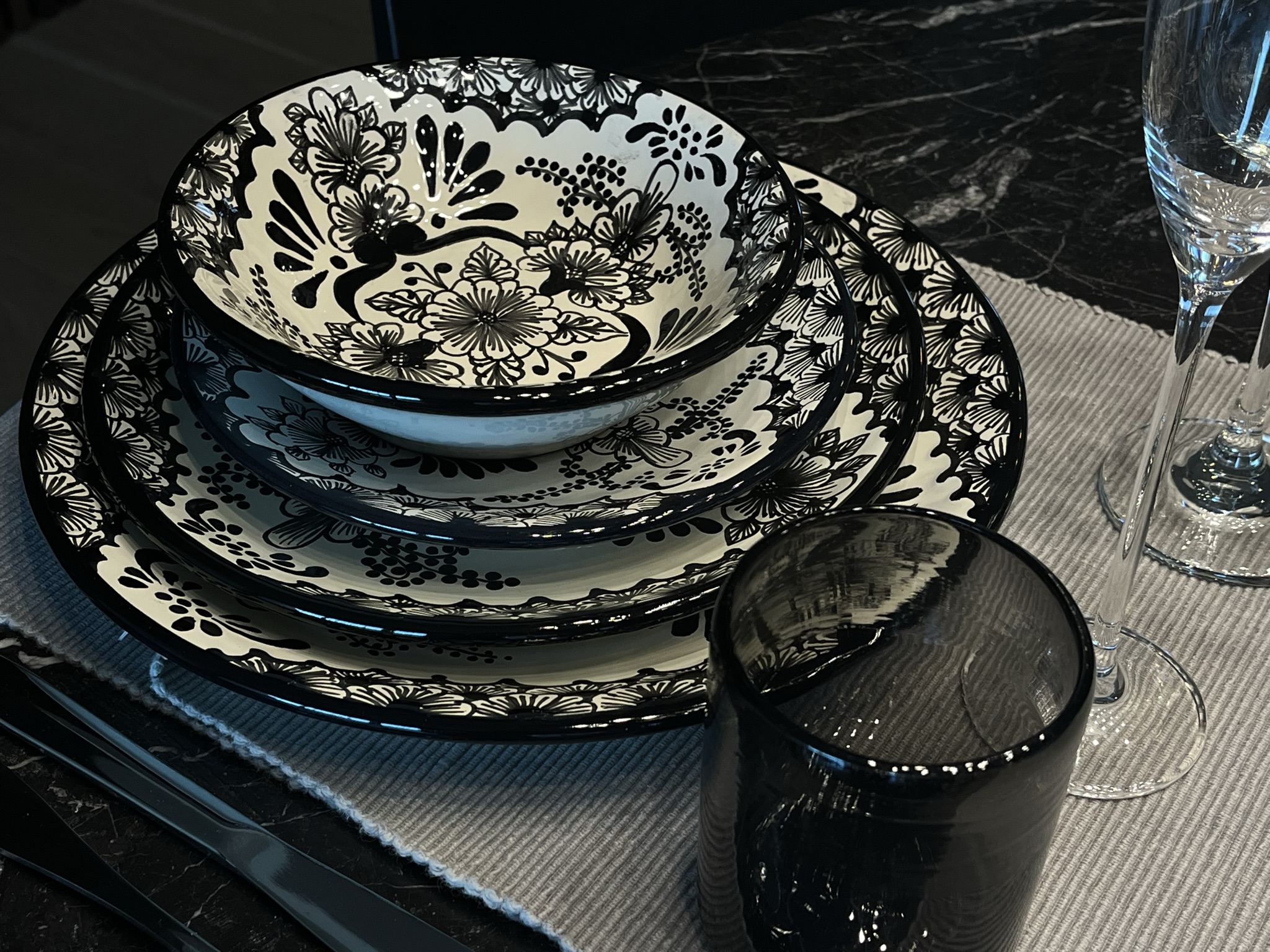 SET DE PLATOS CARLOTA